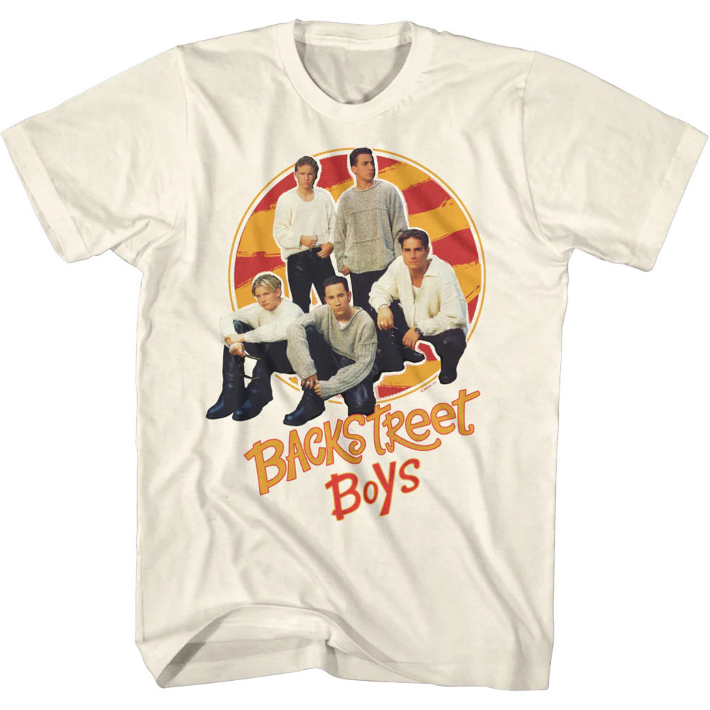 Striped Circle Backstreet Boys Tshirt